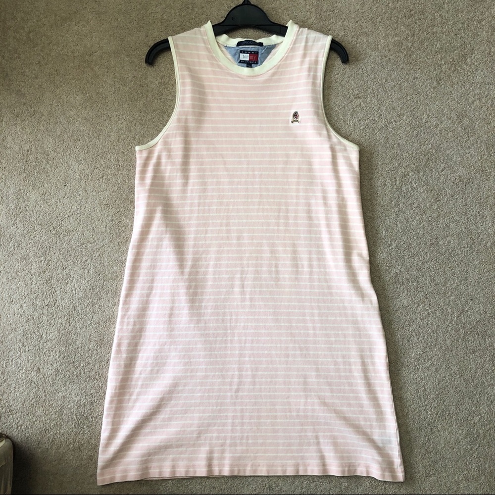 Vintage Tommy Hilfiger Striped Shirt Dress